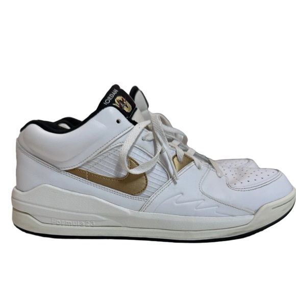 Nike Other - Nike Mens Air Jordan Stadium 90 Size 11 White Gold Athletic Shoes